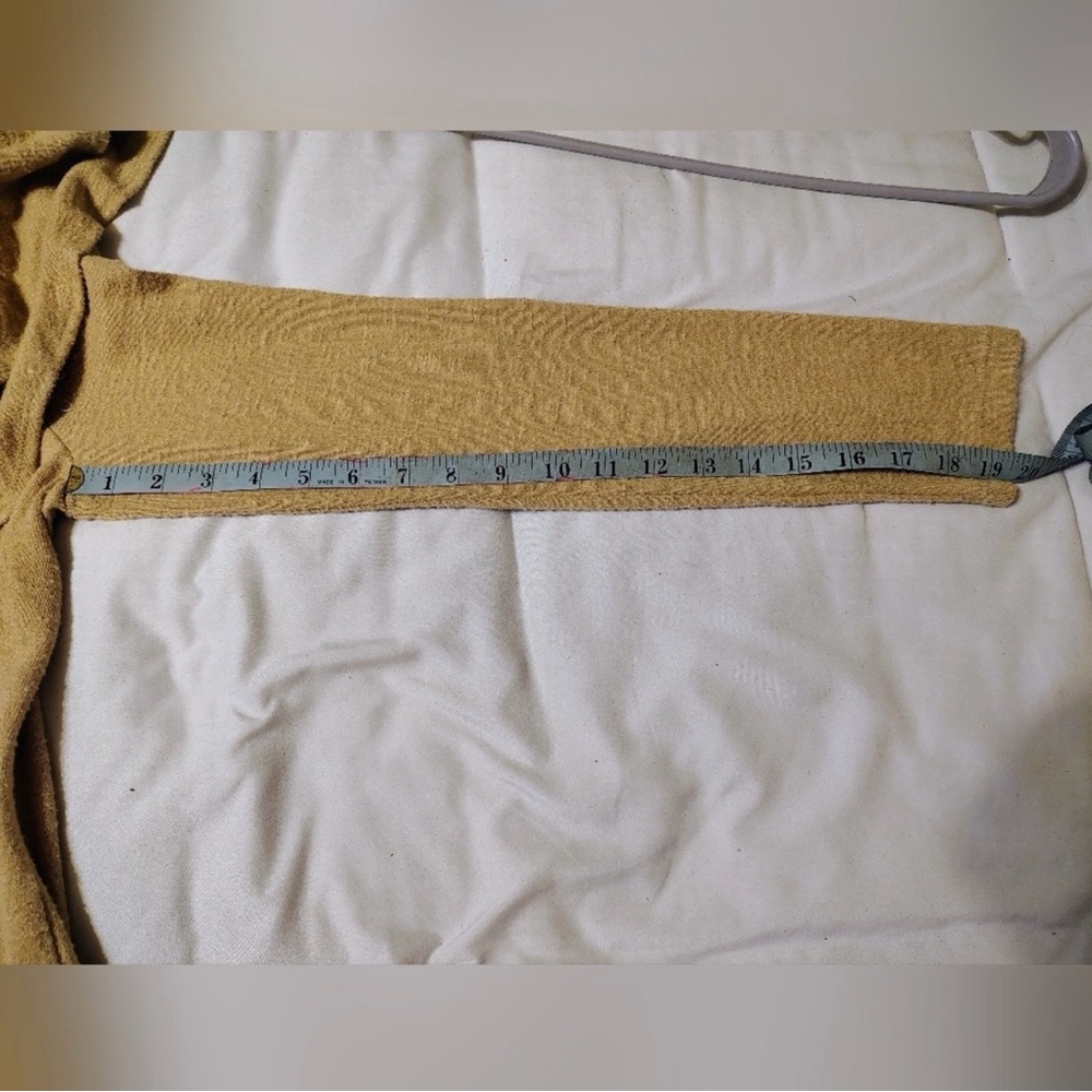 Cato Tan Ruffle Sleeve Long Sleeve Top - Picture 9 of 9